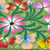Decorative wood box, 'Garden Medley' - Multicolored Floral Decorative Box