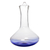 Handblown glass decanter, 'Blue Haze' - Artisan Crafted Glass Decanter (image 2d) thumbail