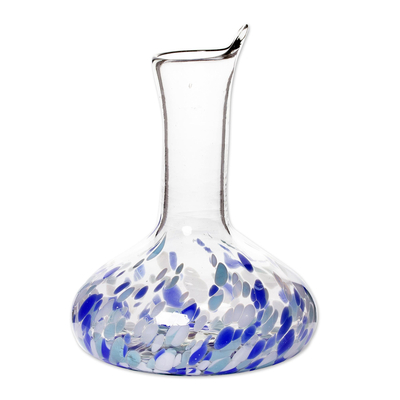 Artisan Crafted Glass Decanter