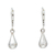 Sterling silver dangle earrings, 'Juno' - Taxco Sterling Silver Earrings (image 2a) thumbail