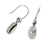 Sterling silver dangle earrings, 'Hot Coffee' - Handmade Sterling Dangle Earrings from Mexico