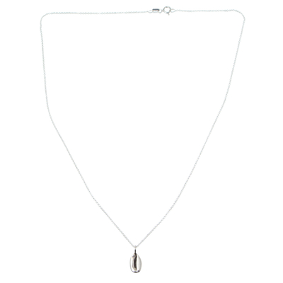 Collar colgante de plata esterlina - Collar con colgante artesanal en plata de ley