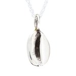 Sterling silver pendant necklace, 'Hot Coffee' - Artisan Crafted Pendant Necklace in Sterling Silver