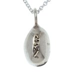 Sterling silver pendant necklace, 'Hot Coffee' - Artisan Crafted Pendant Necklace in Sterling Silver