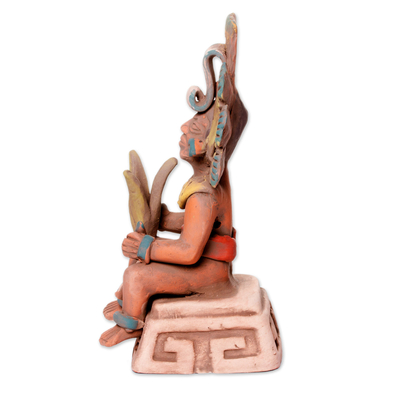 Keramikfigur - mexiko-archäologie-keramik-maguey-gott-skulptur