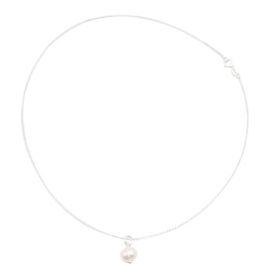 Single Cultured Pearl Necklace