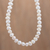Collar de hilo de perlas cultivadas, 'Belleza clásica' - Collar de hilo de perlas cultivadas clásico