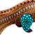 Wood alebrije sculpture, 'Golden Axolotl' - Handmade Folk Art Sculpture from Mexico