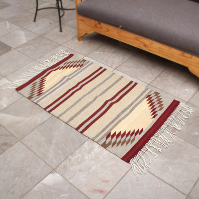 Wool area rug, Mesa (2x3)