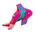 Wood alebrije sculpture, 'Fish Fun' - Multicoloured Alebrije Figurine