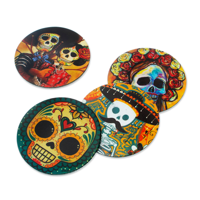 Curated gift box, 'Catrina' - Day of the Dead Curated Gift Box from Mexico