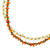 Peridot and carnelian beaded bracelet, 'Bold colours' - Beaded Bracelet with Peridot and Carnelian