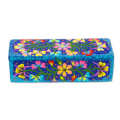 Caja decorativa floral multicolor - Mezcla de jardín