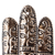 Embossed tin wall accent, 'Hand of Fatima' - Artisan Crafted Metal Wall Accent from Mexico (image 2d) thumbail