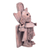 Terracotta sculpture, 'Mictlantecuhtli' - Handcrafted Lord of the Dead Sculpture (image 2b) thumbail