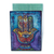 Decoupage wood pencil holder, 'Multicolored Hamsa' - Multicolor Decoupage Hamsa Pine Wood Pencil Holder (image 2d) thumbail