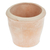 Small ceramic flower pot, 'Natural Rustic' - Handcrafted Small Ceramic Flower Pot from Mexico