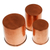 Botes de cocina de cobre, (juego de 3) - Botes de cobre aptos para alimentos (juego de 3)
