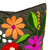 Embroidered cotton cushion cover, 'Jungle Friends' - Bird Motif Cotton Cushion Cover (image 2c) thumbail