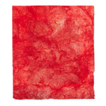 Aluminum and amate paper greeting card, 'Mighty Frog' - Relief Engraving Aluminum Greeting Card with Paper Frame