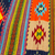 Tapete de lana, (2x6,5) - Tapete de Lana Tradicional Multicolor Tejido a Mano en México