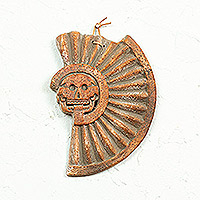 Ceramic wall decoration, 'Ancient Sun of Death'