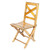 Wood folding chair, 'Barrel Memories' - Handcrafted Oak Wood Folding Chair from Mexico