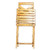 Wood folding chair, 'Barrel Memories' - Handcrafted Oak Wood Folding Chair from Mexico