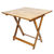 Wood folding table, 'Metamorphosis' - Folding Table Hand-crafted in Mexico with Oak Wood