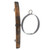 Iron and wood wall sconce, 'Lights from the Hacienda' - Iron and Wood Wall Sconce Handcrafted from Barrel in Mexico