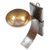 Iron and wood wall sconce, 'Rustic Little Light' - Iron and Wood Wall Barrel Sconce Handcrafted in Mexico (image 2d) thumbail
