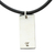 Collar colgante de plata esterlina - Collar con colgante unisex de plata de ley con temática LGBTQ