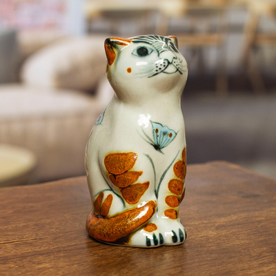 Ceramic figurine, Traditional Cat