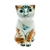 Ceramic figurine, 'Traditional Cat' - Cat Themed Ceramic Figurine Hand-Painted in Mexico (image 2b) thumbail