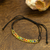 Beaded wristband bracelet, 'Dot Rainbow' - Multicolored Beaded Wristband Bracelet Handcrafted in Mexico (image 2) thumbail