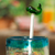 Cocktailrührer aus recyceltem Glas - Mexikanischer Cocktailrührer aus recyceltem Glas mit grünem Wal