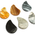 Stress-relieving stones, 'Stability Drop' (pair) - Drop-Shaped Stones for Stress Relief from Mexico (Pair) (image 2d) thumbail