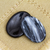 Stress-relieving stones, 'Serenity Amulet' (pair) - Handcrafted Oval Stones (Pair) (image 2) thumbail