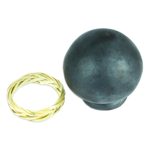 Barro negro decorative mini vase, 'Smooth Black' - Barro Negro Black Ceramic Decorative Mini Vase