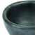 Barro negro bowl, 'Oaxaca Customs' - Mexican Handcrafted Barro Negro Bowl