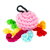 Crocheted charm, 'Cute Octopus' - Octopus Crocheted Charm for Handbags Handmade in Mexico