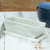 Marble butter dish, 'Pale Softness' - Pale Grey Marble Butter Dish Crafted in Mexico (image 2b) thumbail