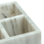 Marble silverware server, 'Organized Elegance' - Pale Grey Marble Silverware Server Crafted in Mexico (image 2e) thumbail