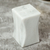 Salzstreuer aus Marmor - Salzstreuer aus hellgrauem Marmor, hergestellt in Mexiko