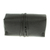 Leather clutch, 'Wrap in Black' - Handmade Genuine Leather Clutch from Mexico with Tie Closure
