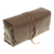 Leather clutch, 'Wrap in Espresso' - Handmade Genuine Brown Leather Travel Clutch from Mexico