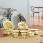 Natural fiber nesting baskets, 'Convenient Stars' (set of 10) - Set of 10 Handcrafted Star Natural Fiber Nesting Baskets