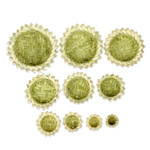 Natural fiber nesting baskets, 'Convenient Stars' (set of 10) - Set of 10 Handcrafted Star Natural Fiber Nesting Baskets