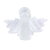 Onyx sculpture, 'Precious Heaven' - Onyx Sculpture of Angel Handcrafted in Mexico thumbail