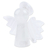 Onyx sculpture, 'Precious Heaven' - Onyx Sculpture of Angel Handcrafted in Mexico (image 2e) thumbail